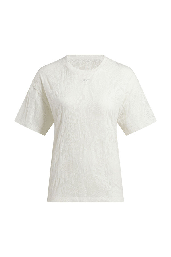 Reebok BURNOUT TEE ECRU Woman 054