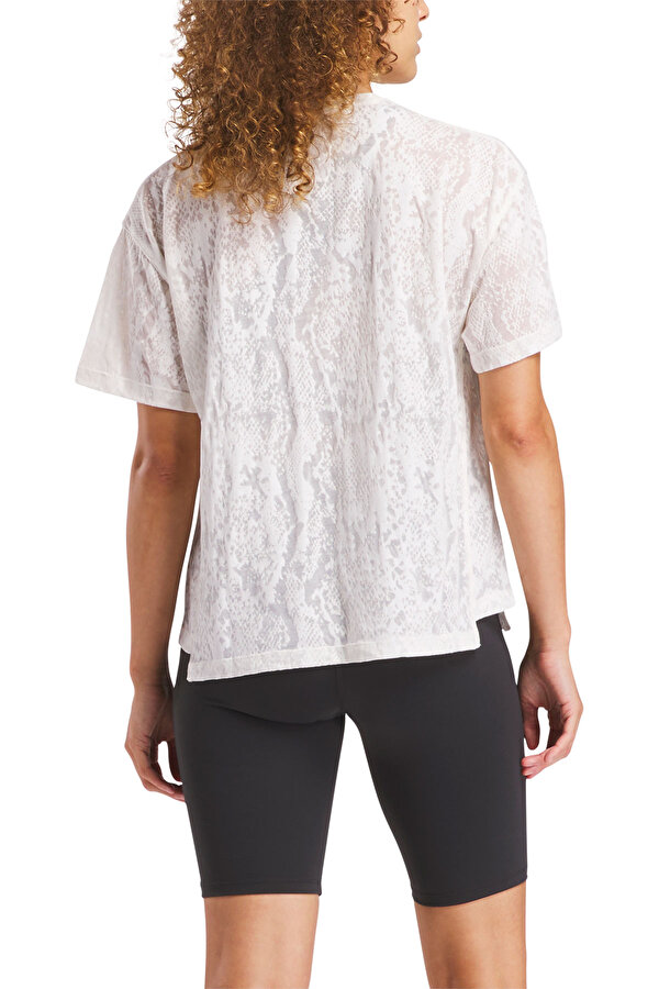 Reebok BURNOUT TEE ECRU Woman 054