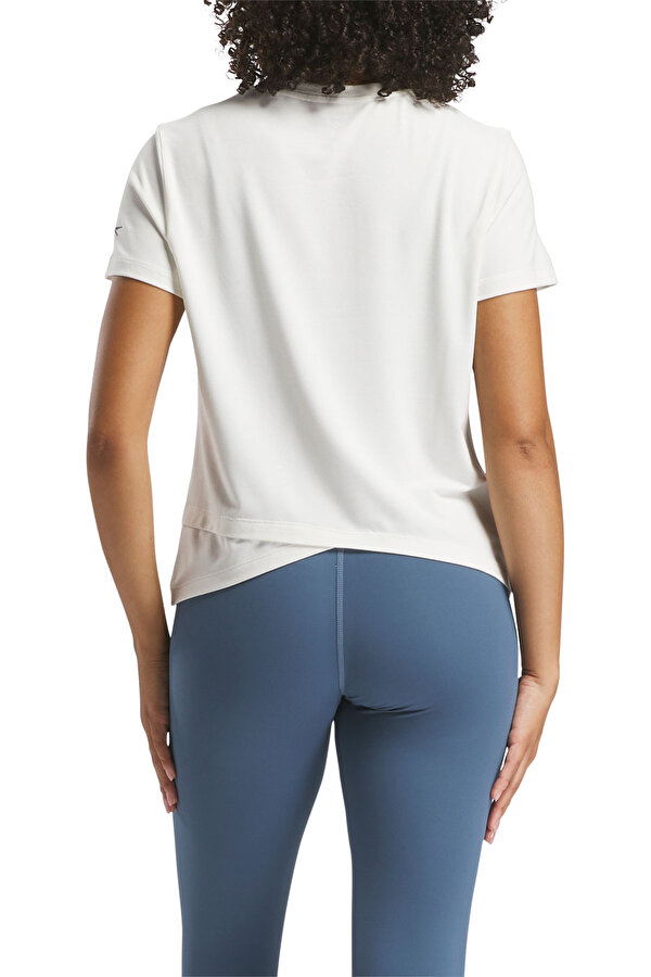 Reebok ACTIV COLL RBK-CHILL+DREA ECRU Woman Sleeve T-Sh