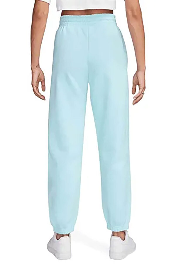 Nike W Nsw Phnx Flc Hr Os Pant Голубой 005 Женщина Спортивный Топ