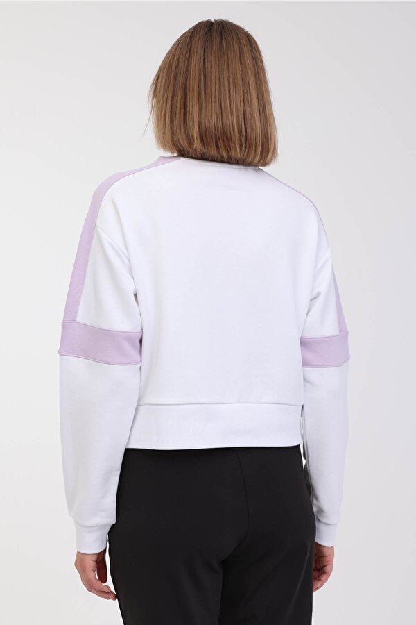 Lumberjack WL ULIANA 16CFS-06 4PR Beyaz Kadın Sweatshirt