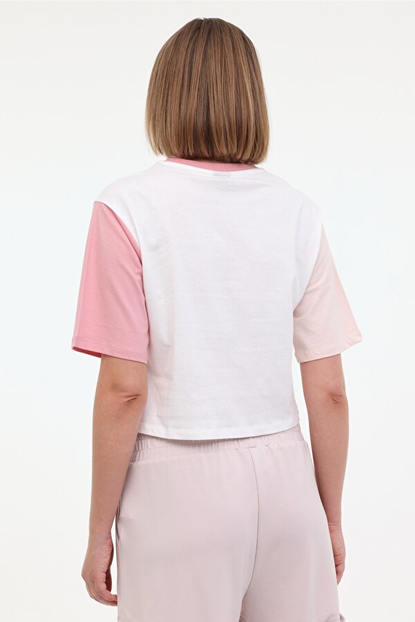 Lumberjack WL ANNABEL 11CK1235 4FX PASTEL PEMBE Kadın Kısa Kol T-Shirt