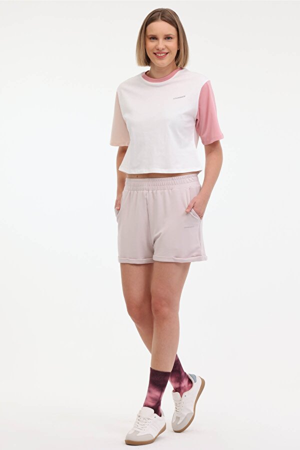 Lumberjack WL LOLA 20BMB008 5FX Pembe Kadın Şort