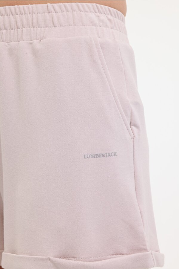 Lumberjack WL LOLA 20BMB008 5FX Pembe Kadın Şort