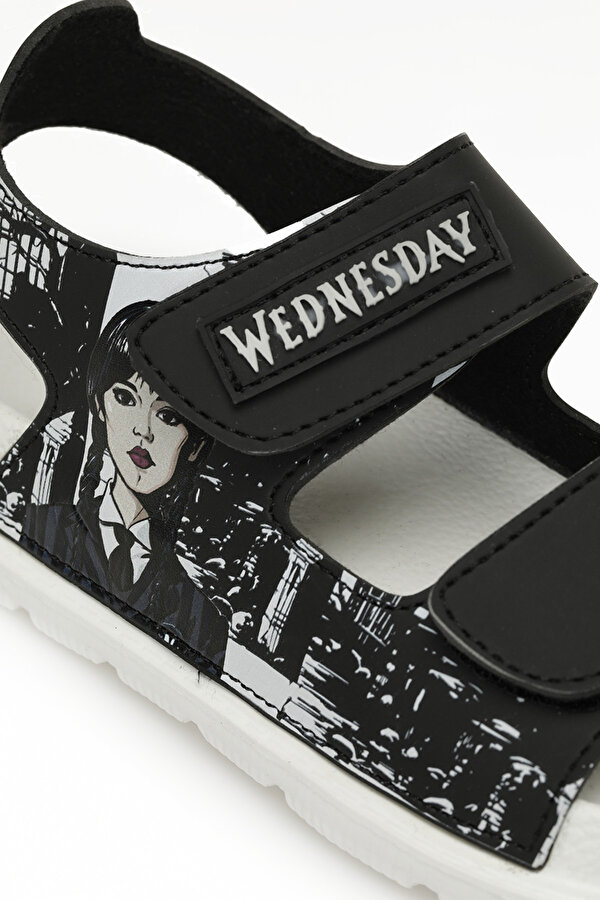 Wednesday RULL.P5FX Siyah Kız Çocuk Sandalet