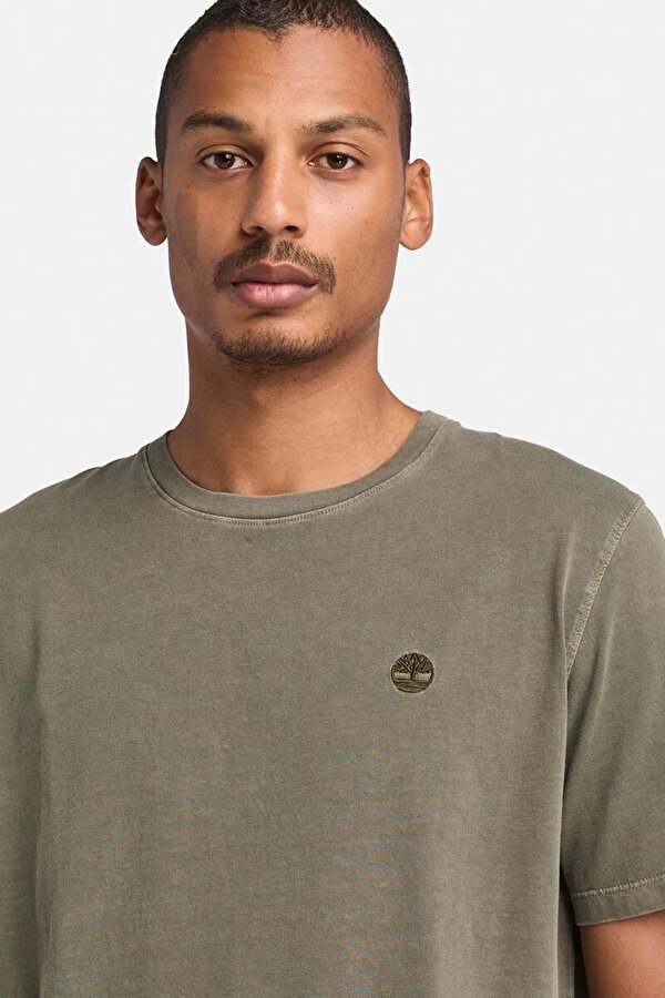Timberland DUNSTAN RIVER Garment Dye Yeşil Erkek Kısa Kol T-Shirt