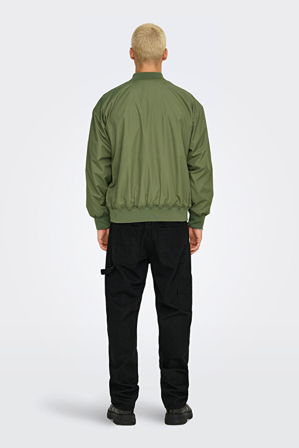 Only&Sons ONSGAVIN BOMBER JACKET OT Yeşil Erkek Ceket