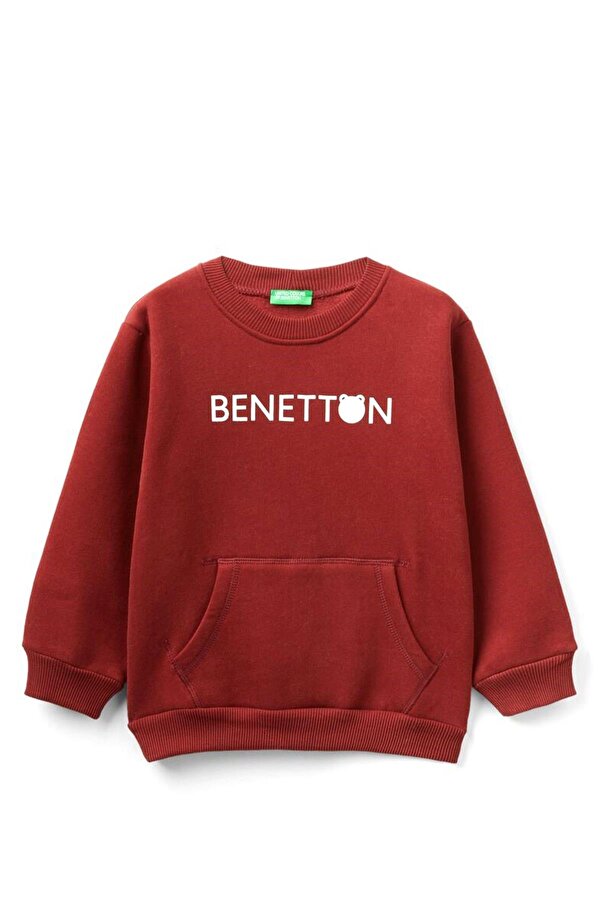 United Colors of Benetton Erkek Bebek Sweatshirt 3EB5G10BA