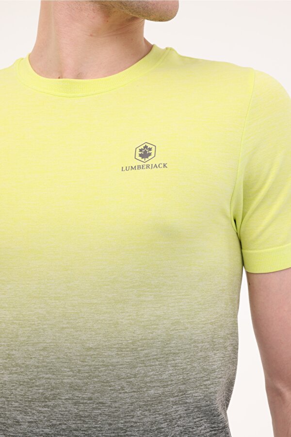 Lumberjack ML 11PRF2005 4PR Sarı Erkek Kısa Kol T-Shirt
