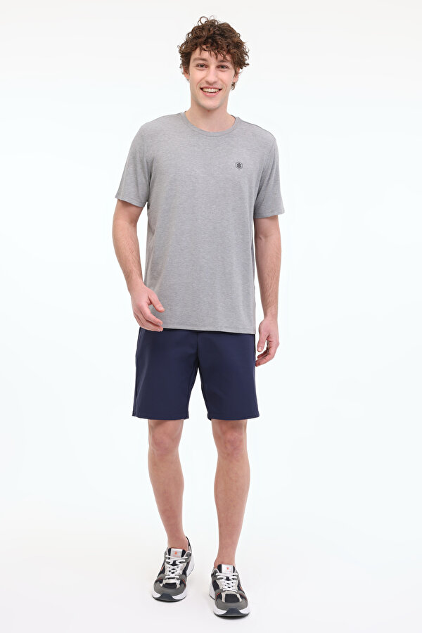 Lumberjack ML BAMBO 11BAM01 5FX GRAY MELANGE Man Sleeve T-Sh
