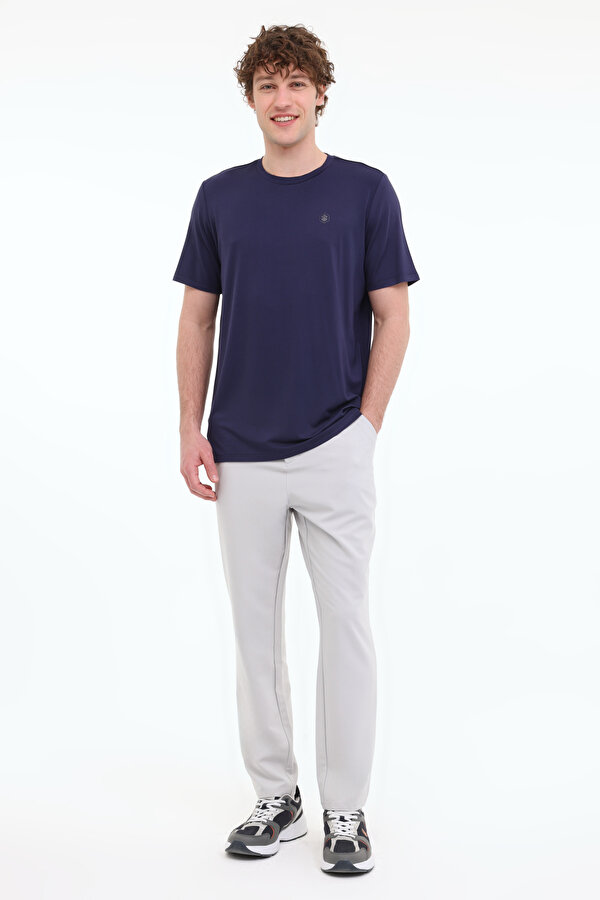 Lumberjack ML BAMBO 11BAM01 5FX NAVY BLUE Man Sleeve T-Sh