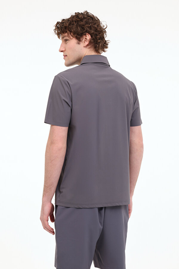 Lumberjack MB KING 12TB451012 5FX ANTRASIT Erkek Kısa Kol T-Shirt