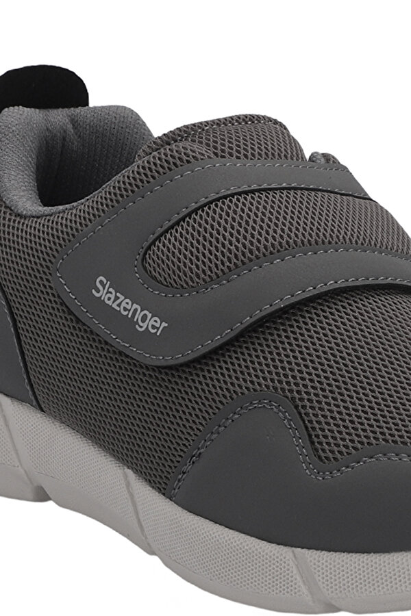 Slazenger ACA I Büyük Beden Erkek Sneaker Ayakkabı Koyu Gri