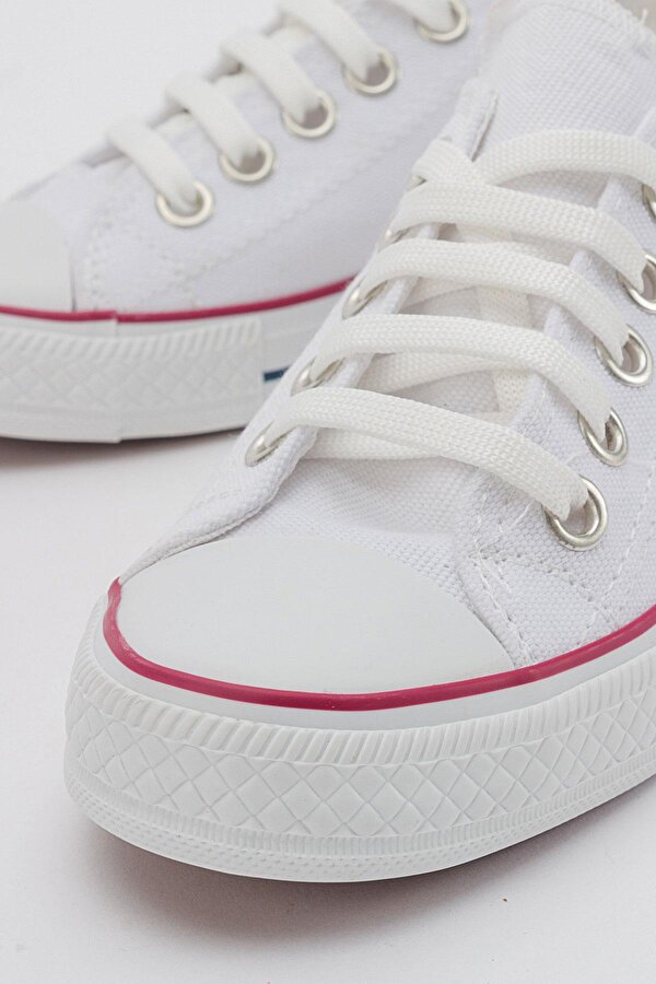 Ccway Keten Çocuk Spor Ayakkabı 31-35 BEYAZ