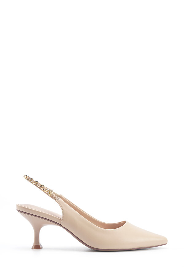 Nine West GALBIN 5FX Krem Kadın Topuklu Ayakkabı