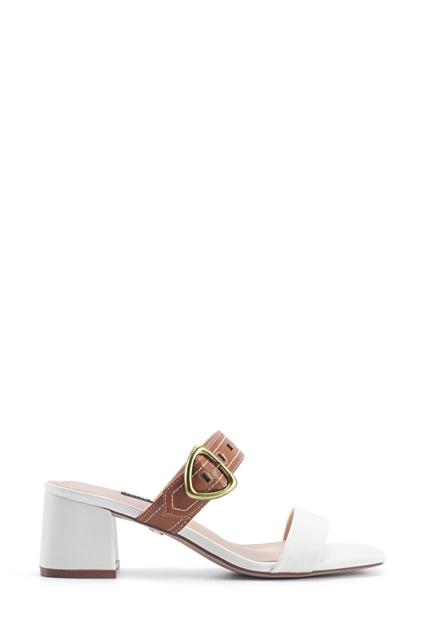 Nine West GARNET  5FX Beyaz Kadın Topuklu Terlik