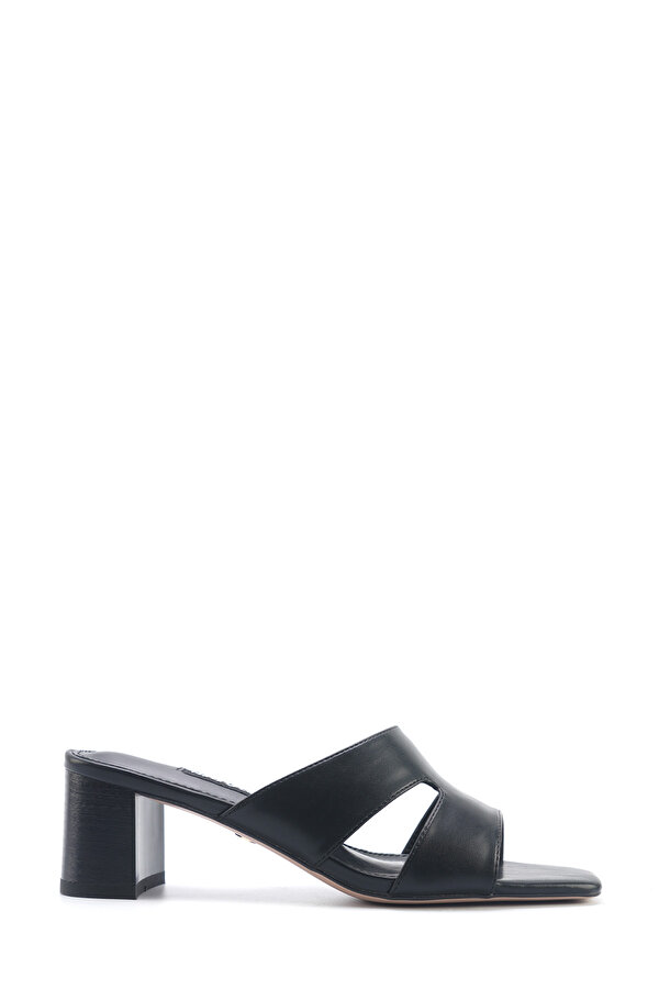 Nine West GIGI 5FX Siyah Kadın Topuklu Terlik