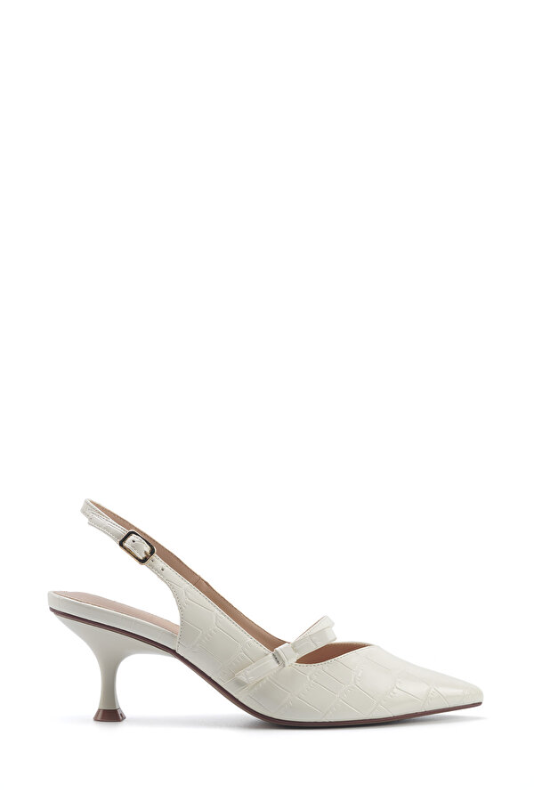 Nine West LUBAN 5FX Krem Kadın Topuklu Ayakkabı