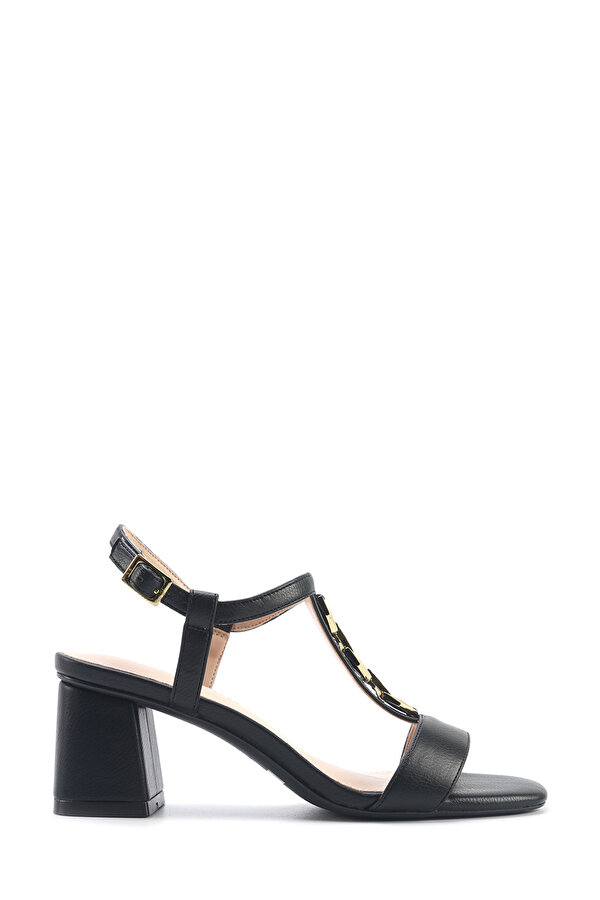 Nine West NACAIA 5FX Siyah Kadın Topuklu Sandalet