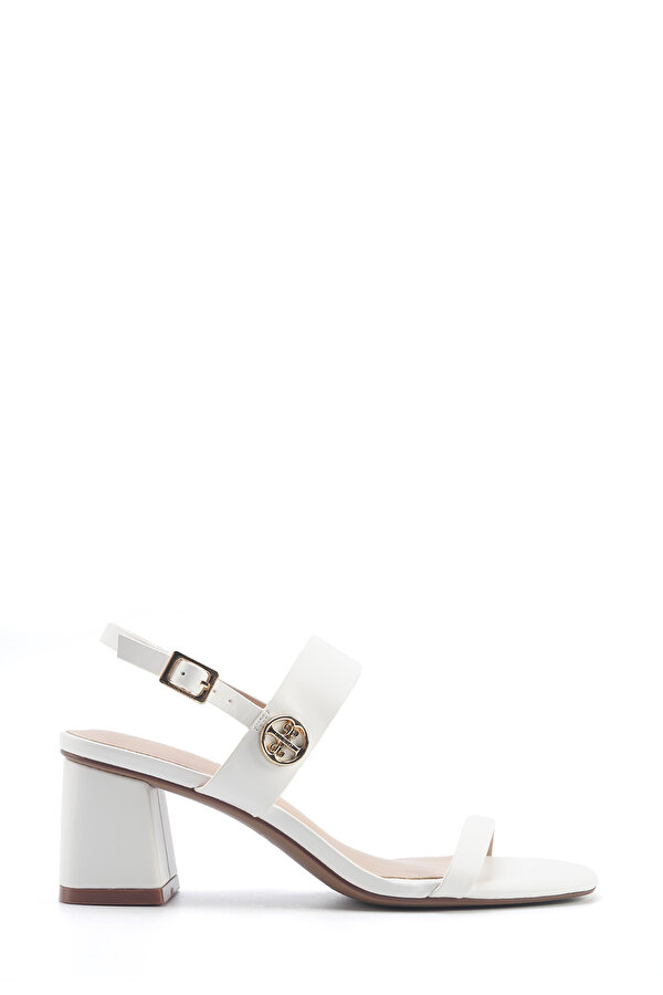 Nine West NACEDIA 5FX Beyaz Kadın Topuklu Sandalet