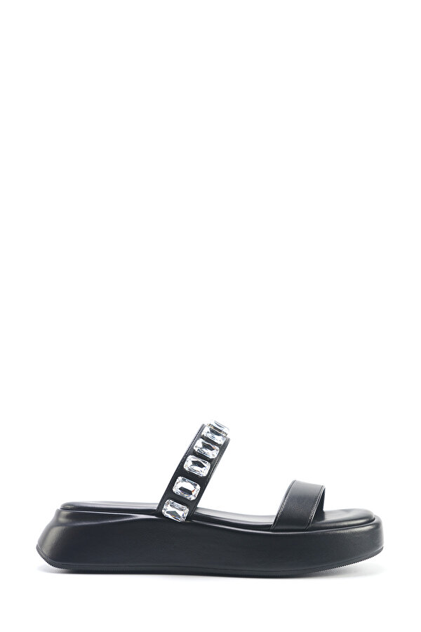 Nine West VELOAN 5FX Siyah Kadın Düz Terlik