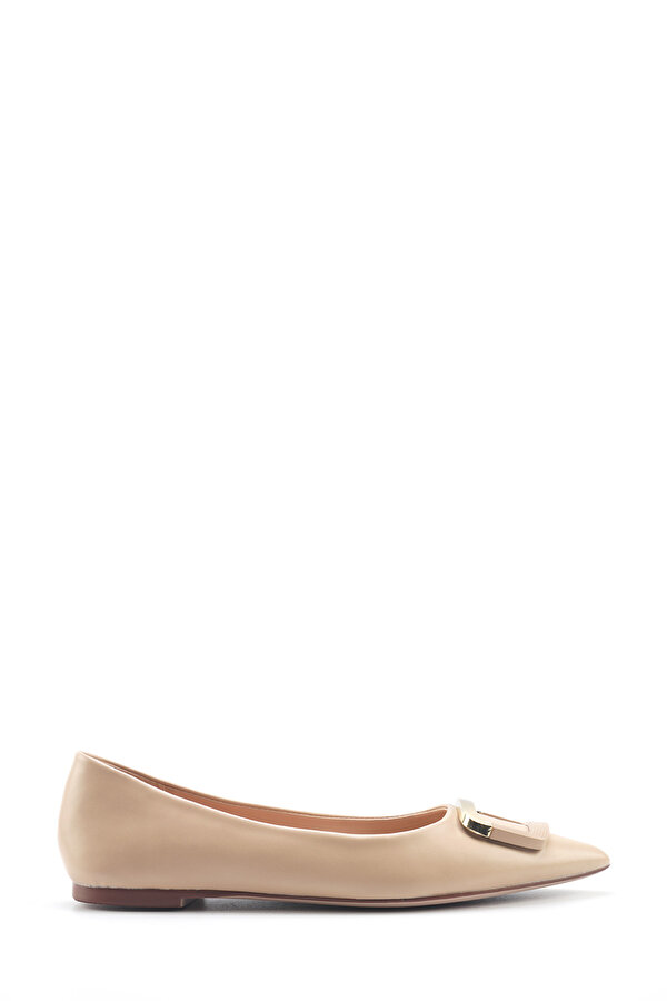 Nine West WIENA 5FX Krem Kadın Babet