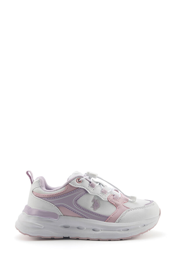 U.s. Polo Assn. U.s. Polo Assn. SANTANA JR 5FX Beyaz Kız Çocuk Spor Ayakkabı Sneaker | Instreet Beyaz - 2. görsel