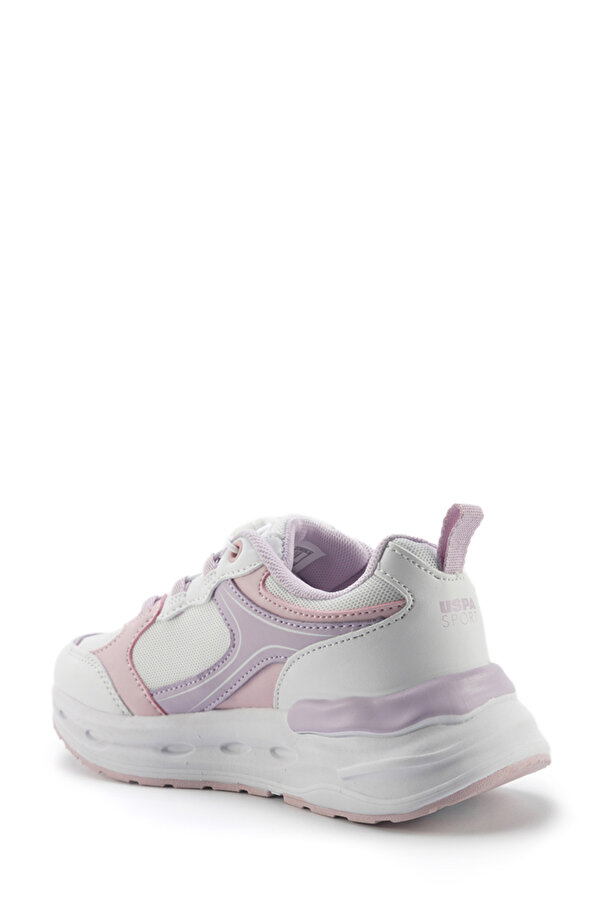 U.s. Polo Assn. U.s. Polo Assn. SANTANA JR 5FX Beyaz Kız Çocuk Spor Ayakkabı Sneaker | Instreet Beyaz - 4. görsel