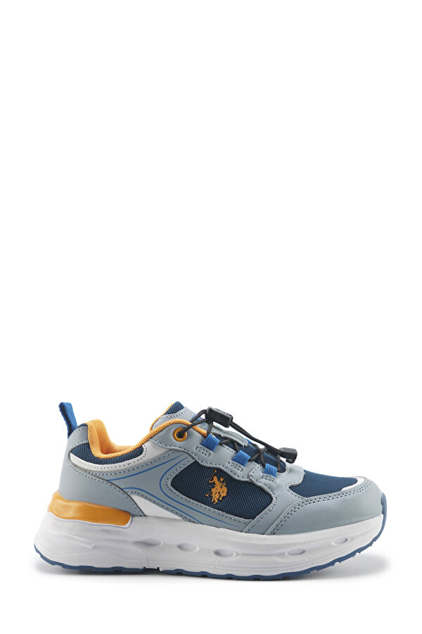 U.S. Polo Assn. SANTANA JR 5FX Gri Erkek Çocuk Spor Ayakkabı
