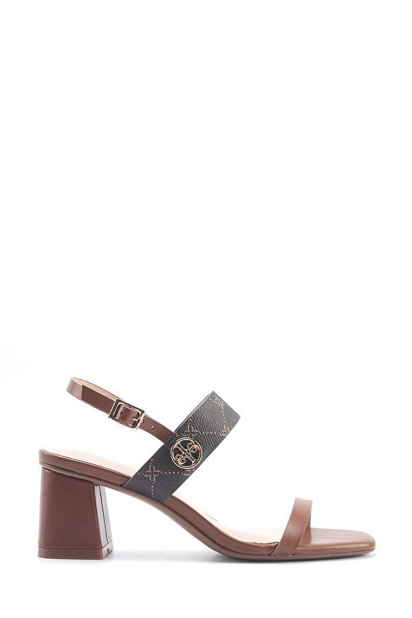 Nine West NACEDIA 5FX Kahverengi Kadın Topuklu Sandalet
