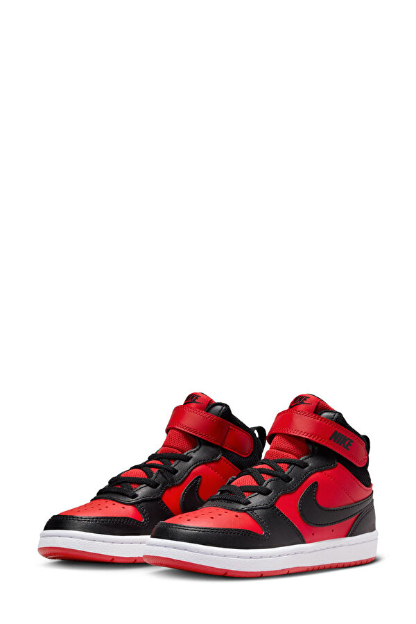 Nike COURT BOROUGH MID 2 PS Kırmızı Erkek Çocuk High Sneaker