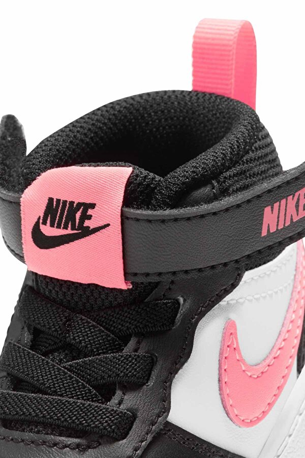 Nike Court Borough Mid 2 Beyaz Kız Çocuk High Sneaker