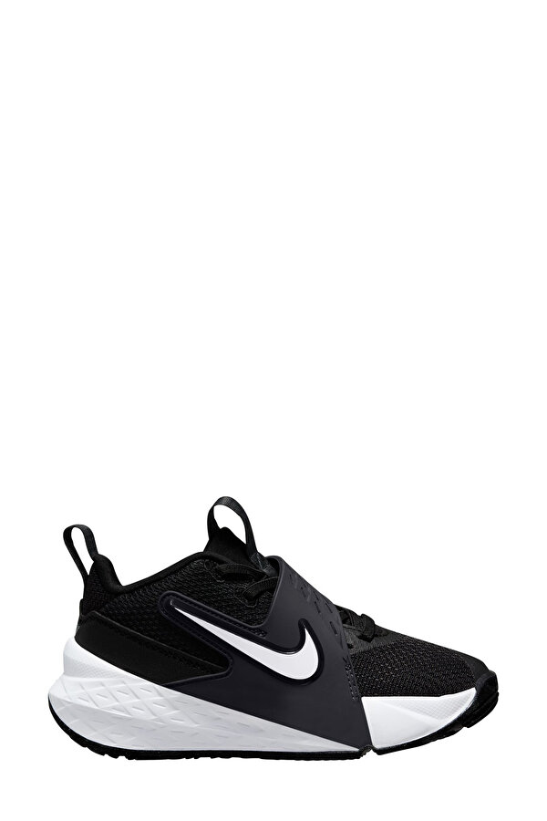 Nike TEAM HUSTLE D 12 (GS) Siyah Erkek Çocuk Basketbol Ayakkabısı