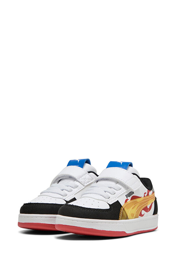 Puma Caven 2.0 Hot Wheels Beyaz Erkek Çocuk Sneaker