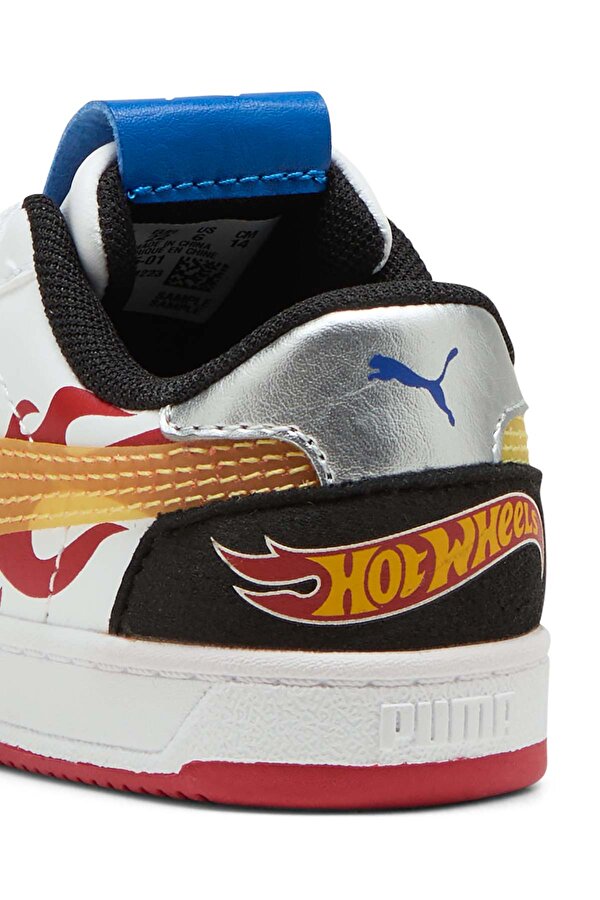 Puma Caven 2.0 Hot Wheels Beyaz Erkek Çocuk Sneaker
