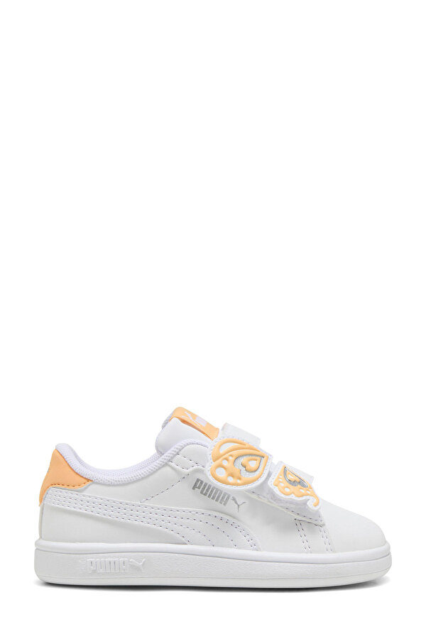 Puma Smash 3.0 Beyaz Kız Çocuk Sneaker