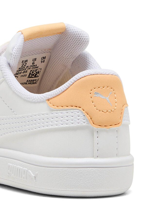 Puma Smash 3.0 Beyaz Kız Çocuk Sneaker