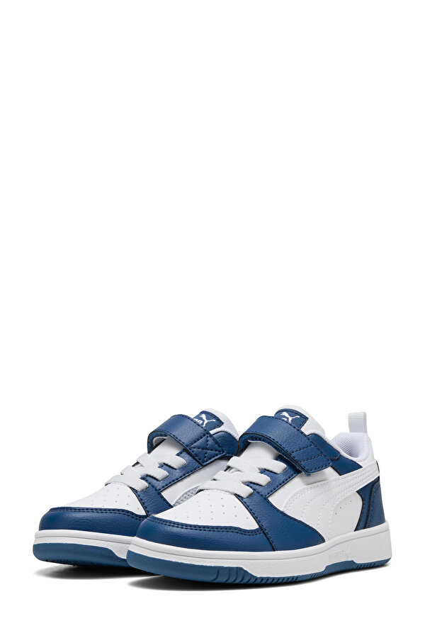 Puma Rebound V6 Beyaz Erkek Çocuk Sneaker