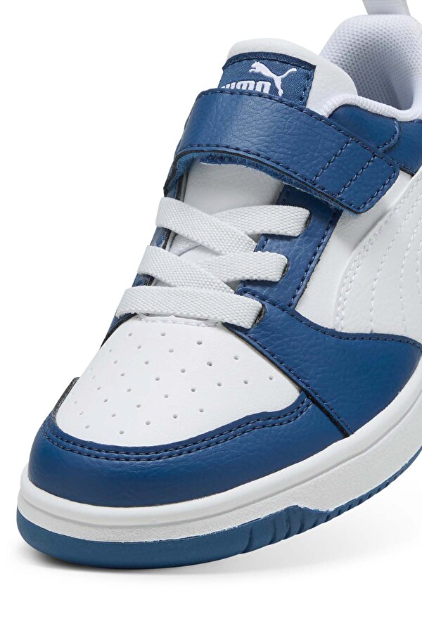 Puma Rebound V6 Beyaz Erkek Çocuk Sneaker