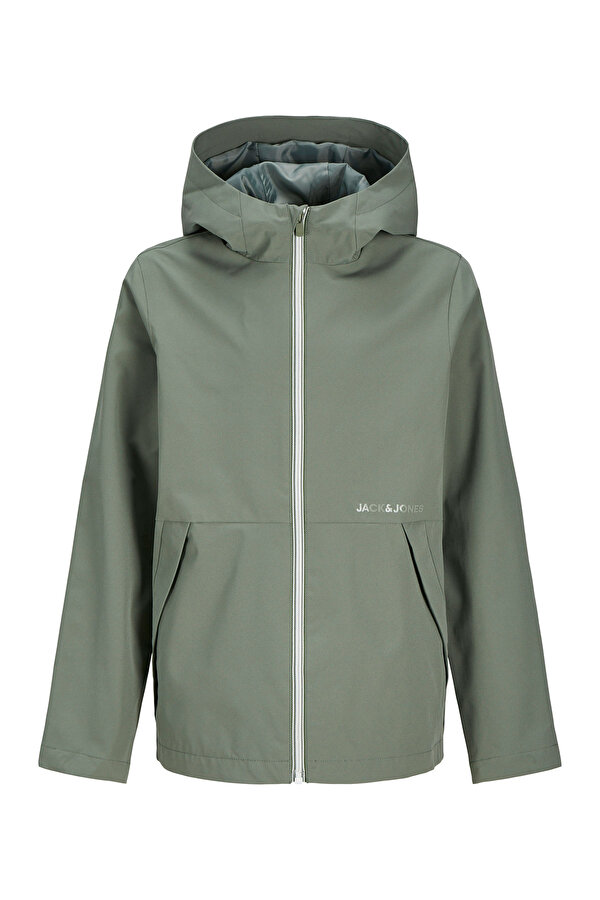 Jack & Jones JJADAM LIGHT JACKET HOOD Haki Erkek Çocuk Ceket