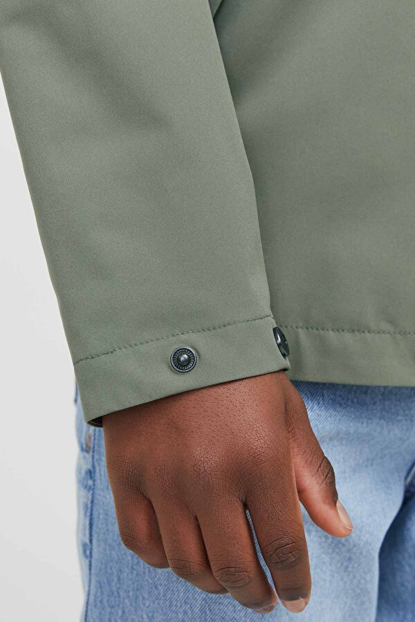 Jack & Jones JJADAM LIGHT JACKET HOOD Haki Erkek Çocuk Ceket