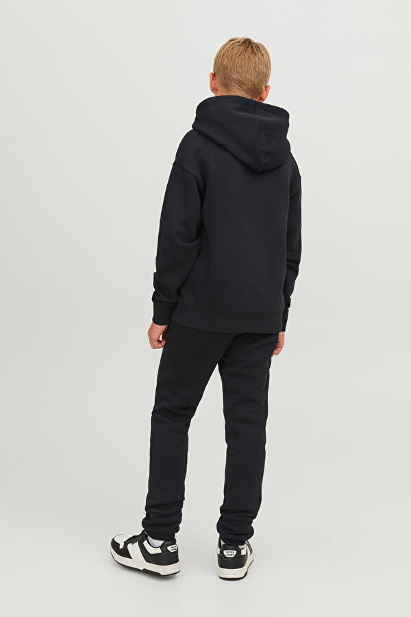 Jack & Jones JPSTGORDON JJNEWSOFT Siyah Erkek Çocuk Eşofman Altı
