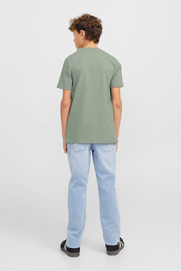 Jack & Jones JJCOLTON TEE SS Yeşil Erkek Çocuk Kısa Kol T-Shirt