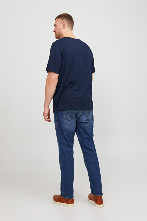 Jack & Jones JJECORP LOGO TEE SS O-NEC Lacivert Erkek Kısa Kol T-Shirt