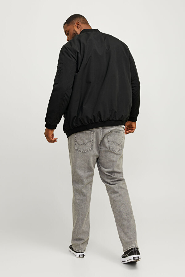 Jack & Jones JJERUSH BOMBER NOOS PLS Siyah Erkek Ceket