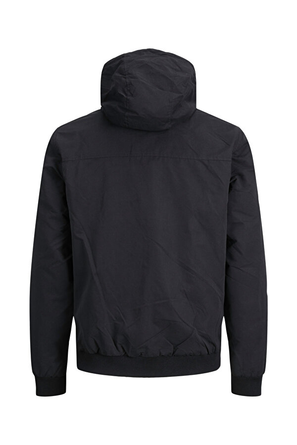 Jack & Jones JJERUSH HOOD BOMBER NOOS Siyah Erkek Ceket