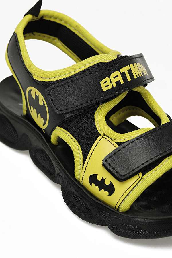 Batman VASA.F5FX Siyah Erkek Çocuk Sandalet