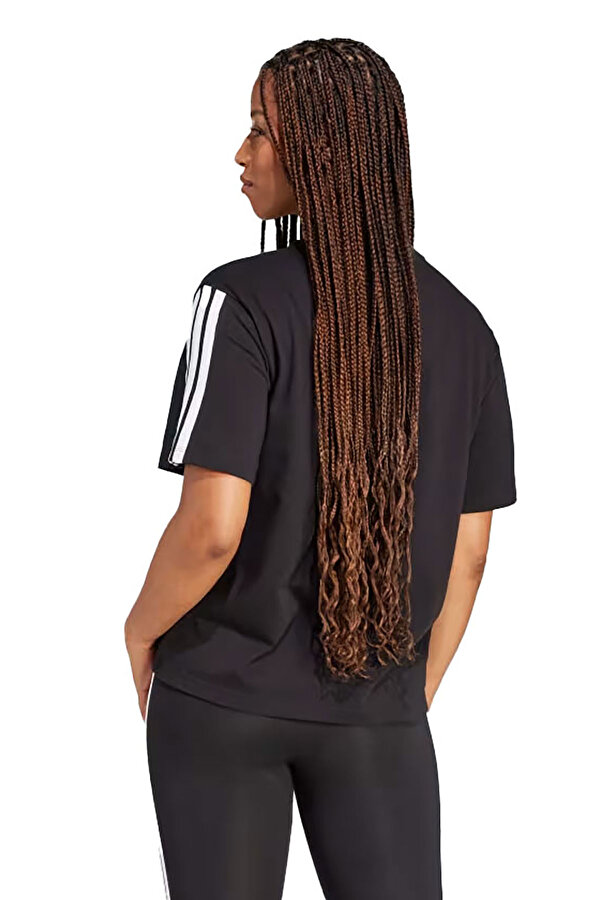 adidas W 3S SJ BF T        BLACK BLACK Woman 054