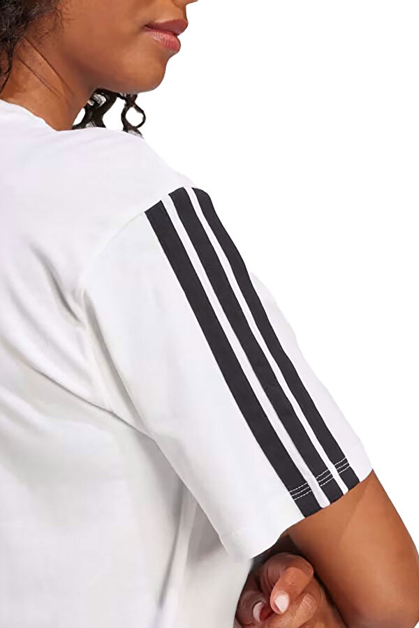 adidas W 3S SJ BF T        WHITE WHITE Woman Sleeve T-Sh