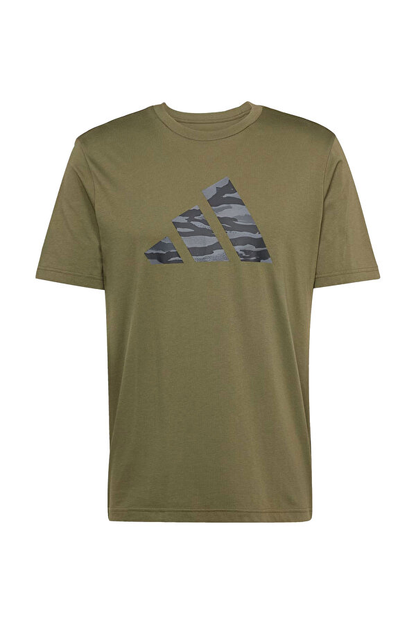 adidas M C CAMO LOGO T KHAKI Man Sleeve T-Sh
